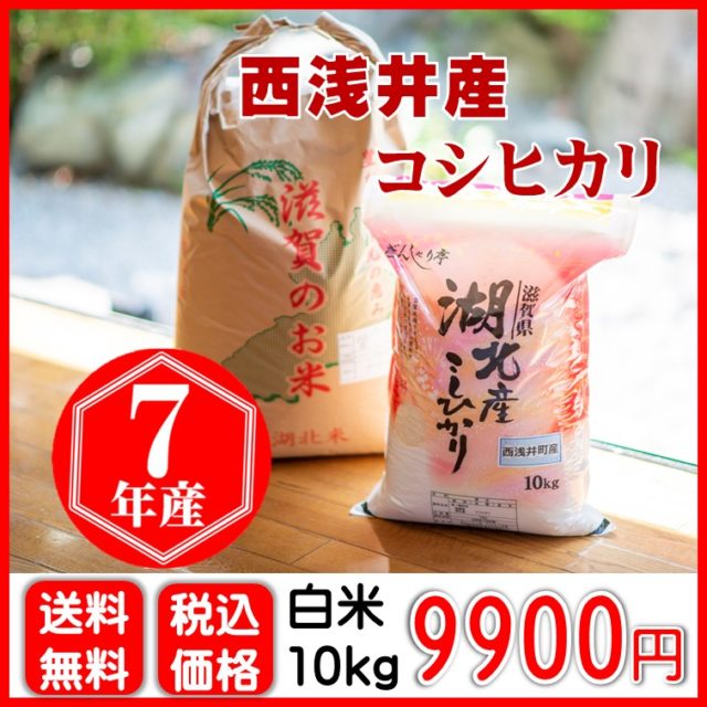 西浅井産コシヒカリ 10㎏