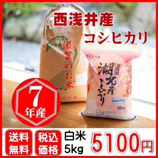 西浅井産コシヒカリ 5㎏